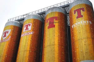 Tennent's sörfőzde siló